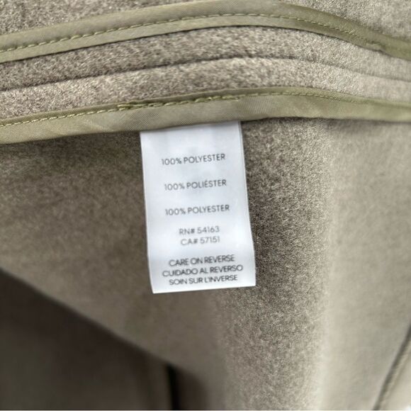 Calvin Klein Parker Twill Open Front Jacket NEW! - Picture 7 of 8